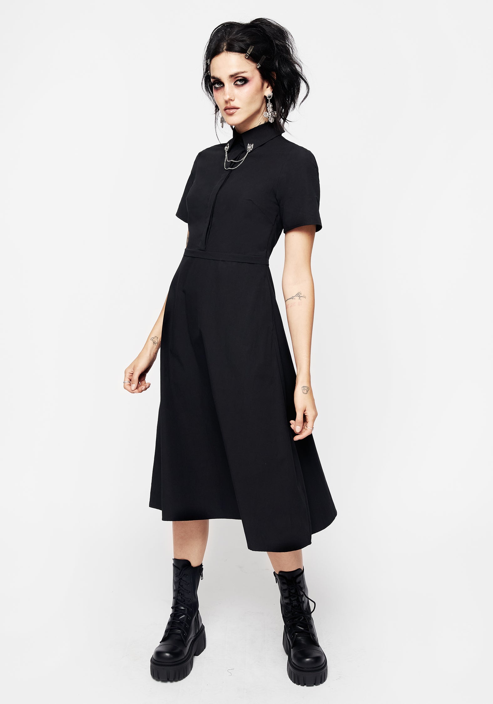 AW23Y64AFENRIRMIDISHIRTDRESS9113