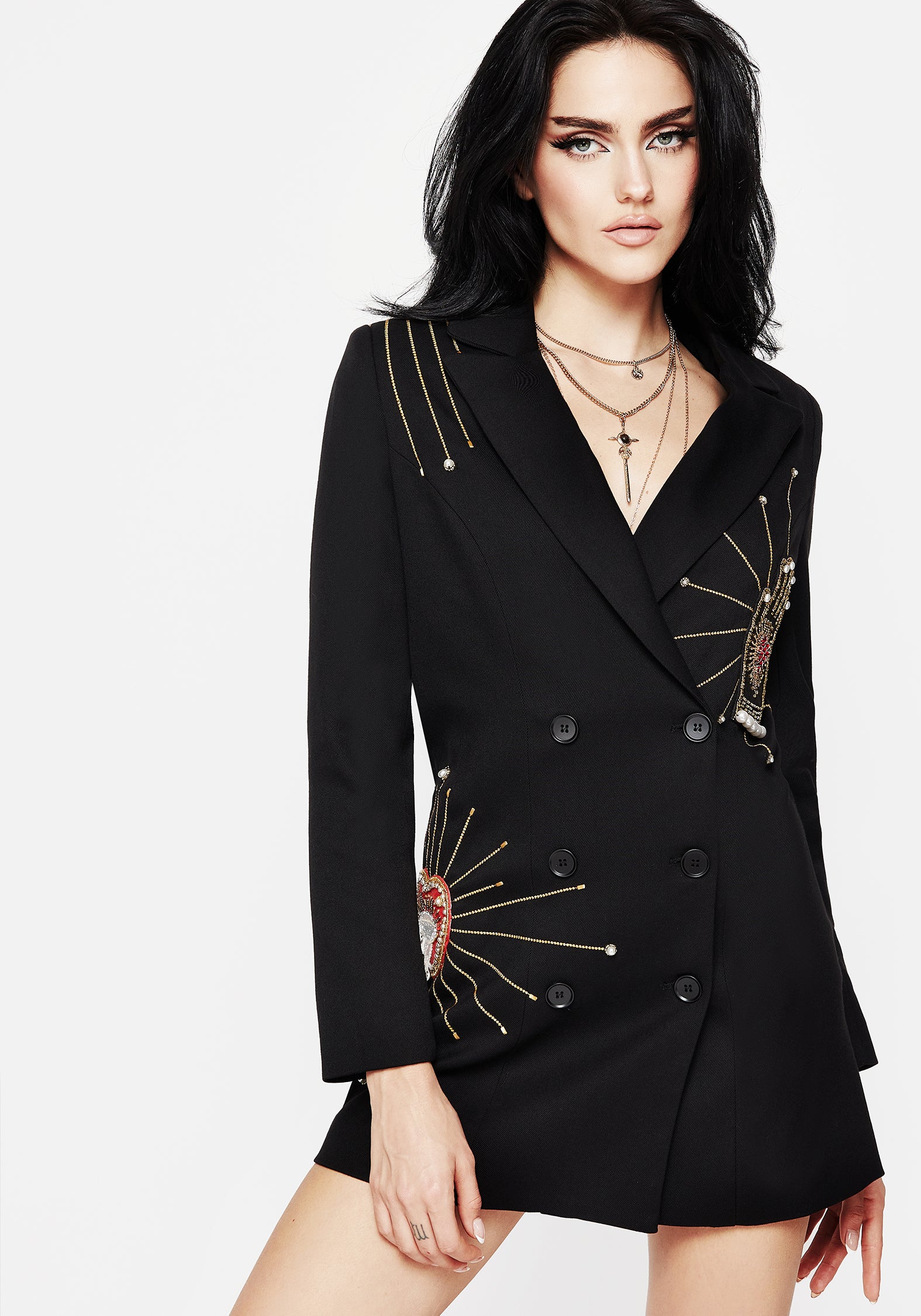 AW24LV727-INGRID-HAND-EMBROIDERED-APPLIQUE-BLAZER-DRESS_010_1CROP