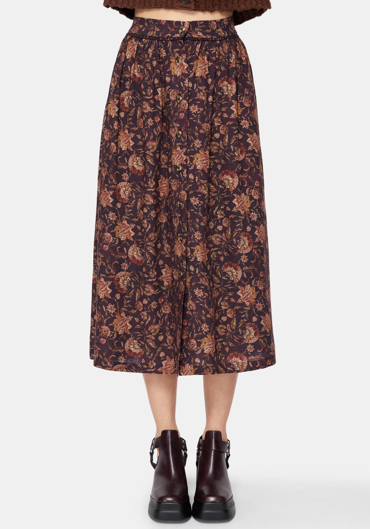 BT1903-UK6_SKYEBUTTONDOWNMIDISKIRT_1CROP