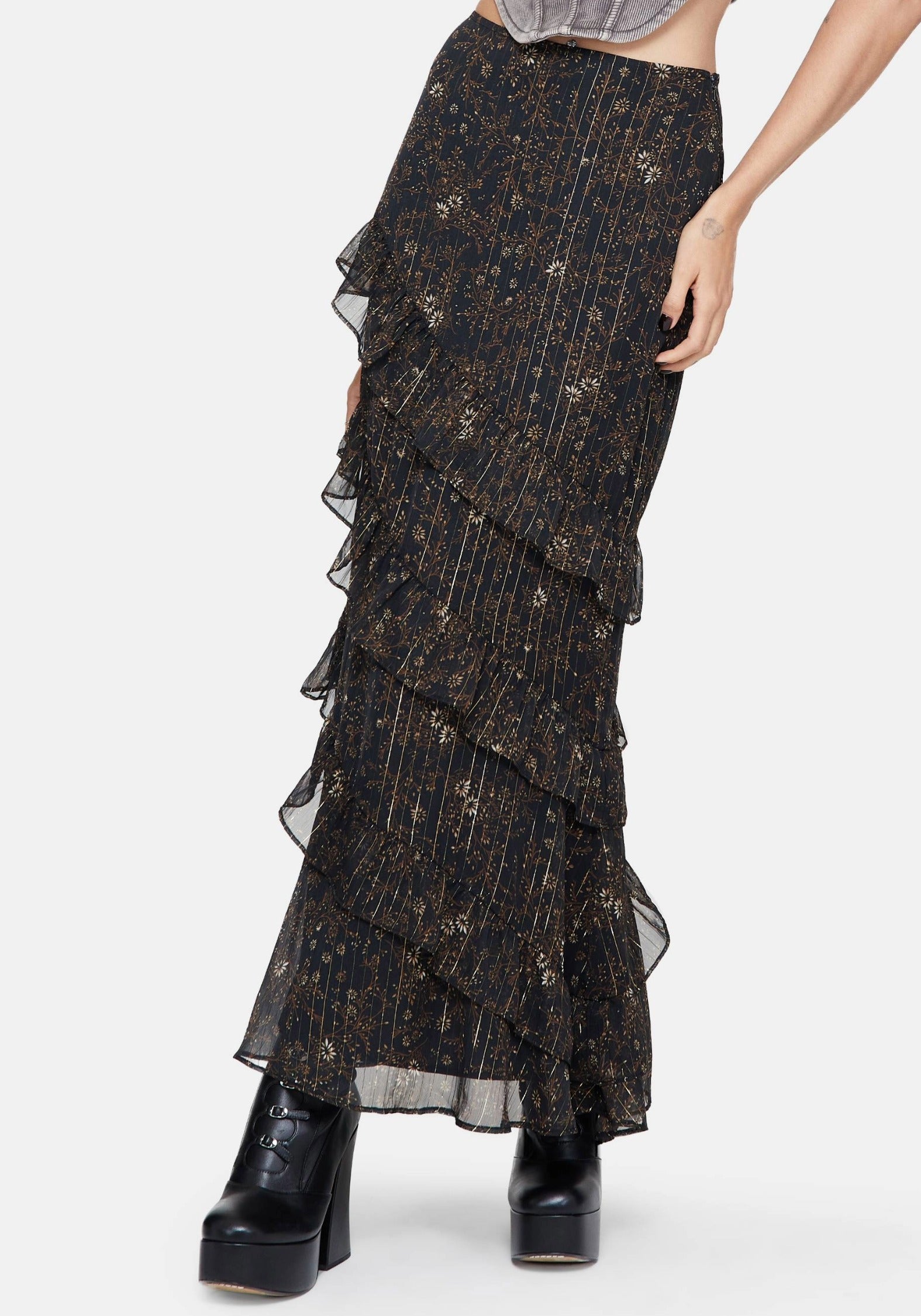 BT2474_ASTRALISFLORALSTRIPEASYMMETRICRUFFLETIEREDMAXISKIRT_5CROP