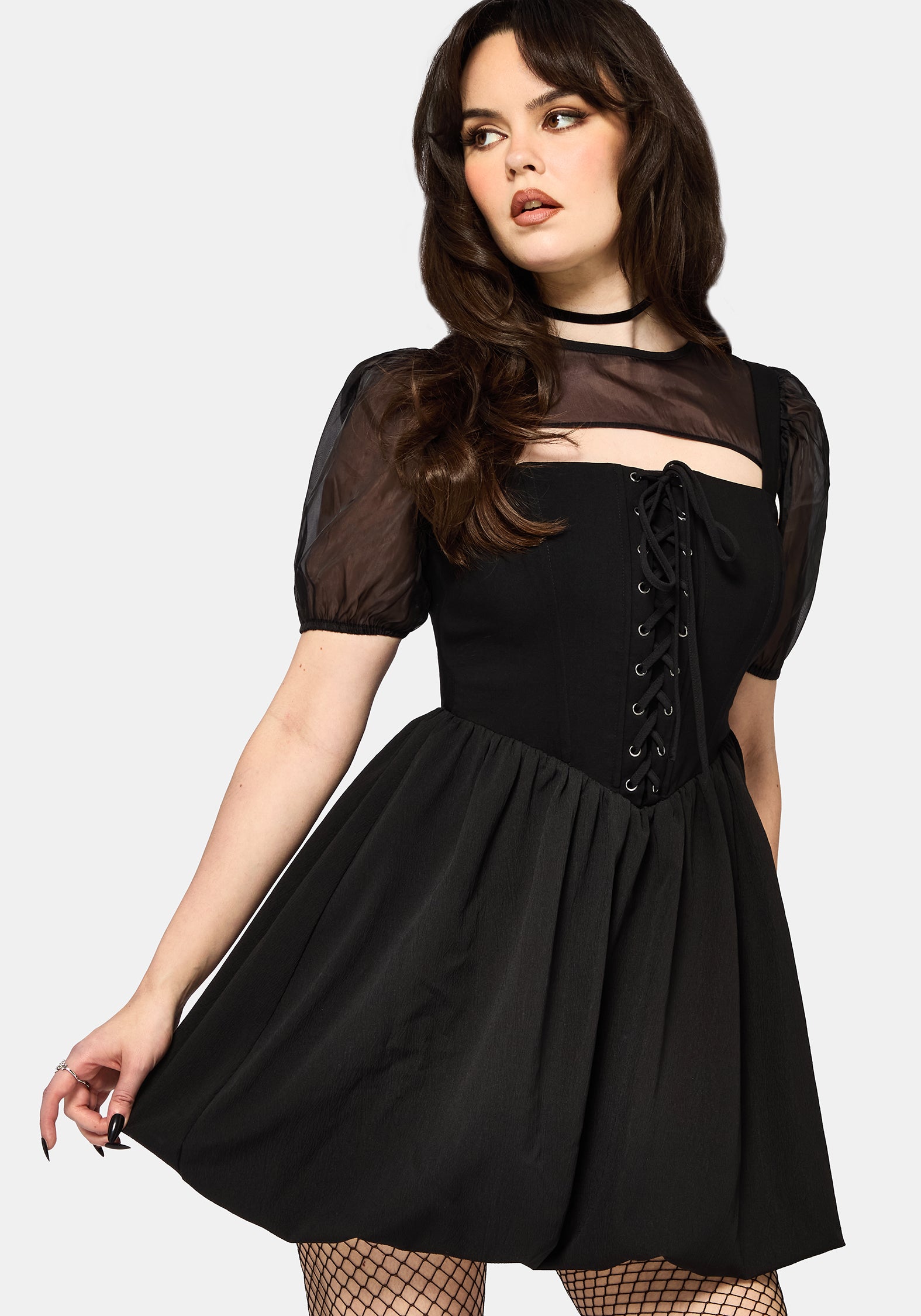 DR1379_MIRANDAPUFFSLEEVELACEUPMINIDRESS_1