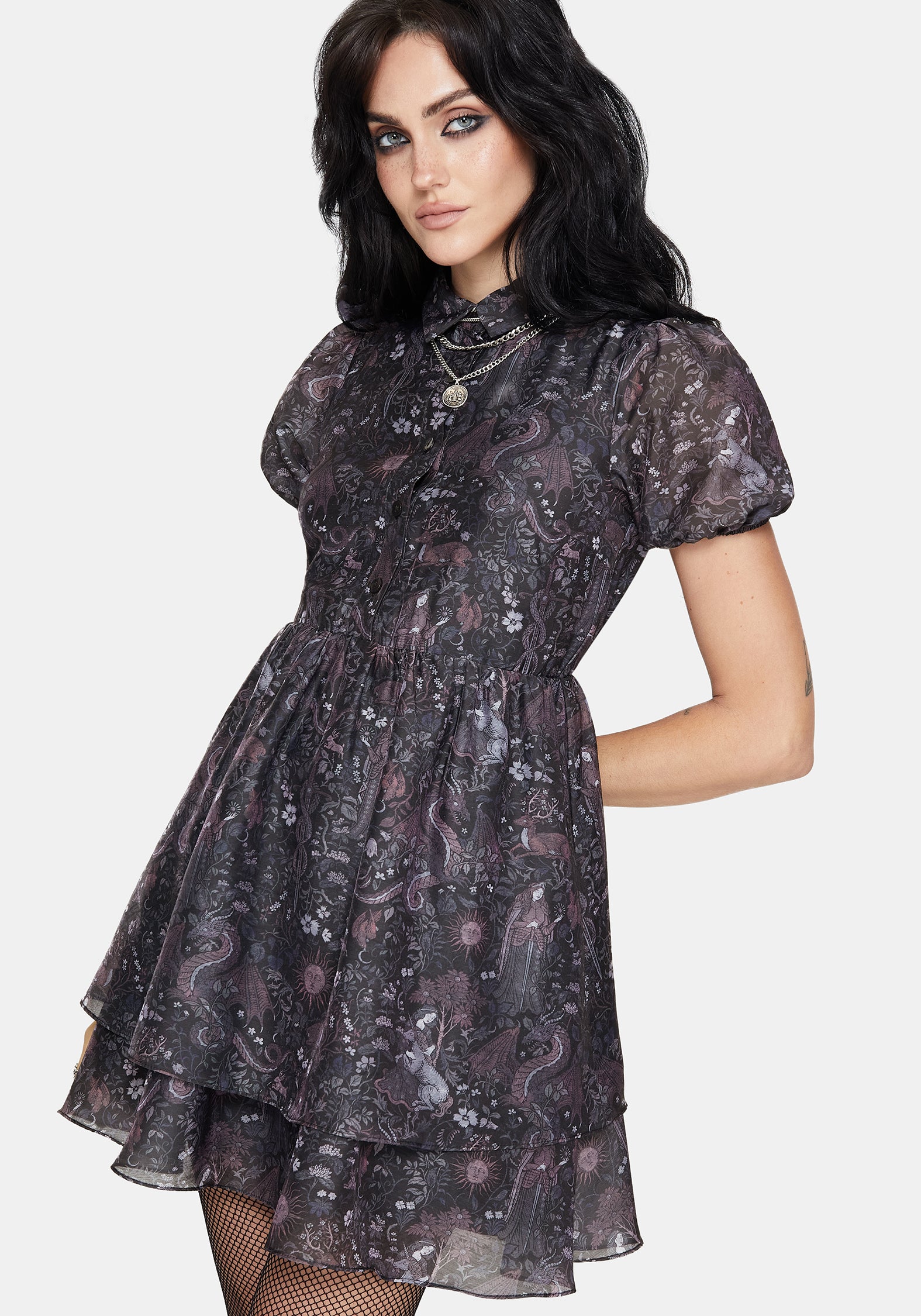 DR2126_HAUNTMEDIEVALPRINTCHIFFONMINIDRESS_1