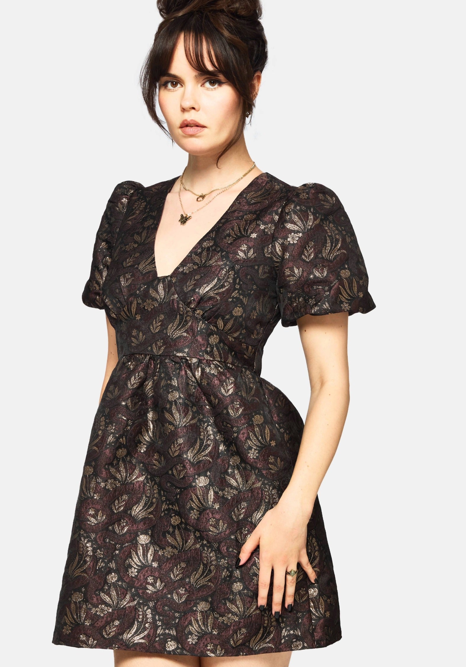 DR2128_RENASNAKEJACQUARDMINIDRESS-BROWNCROP