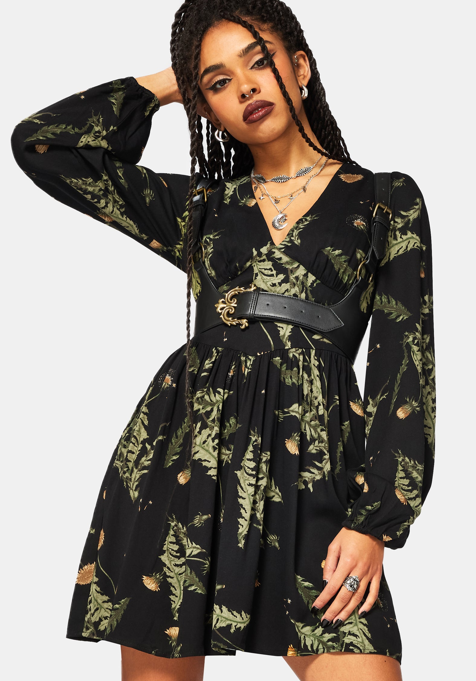 DR3933_VELDADANDELIONBUTTONFRONTMINIDRESS_6