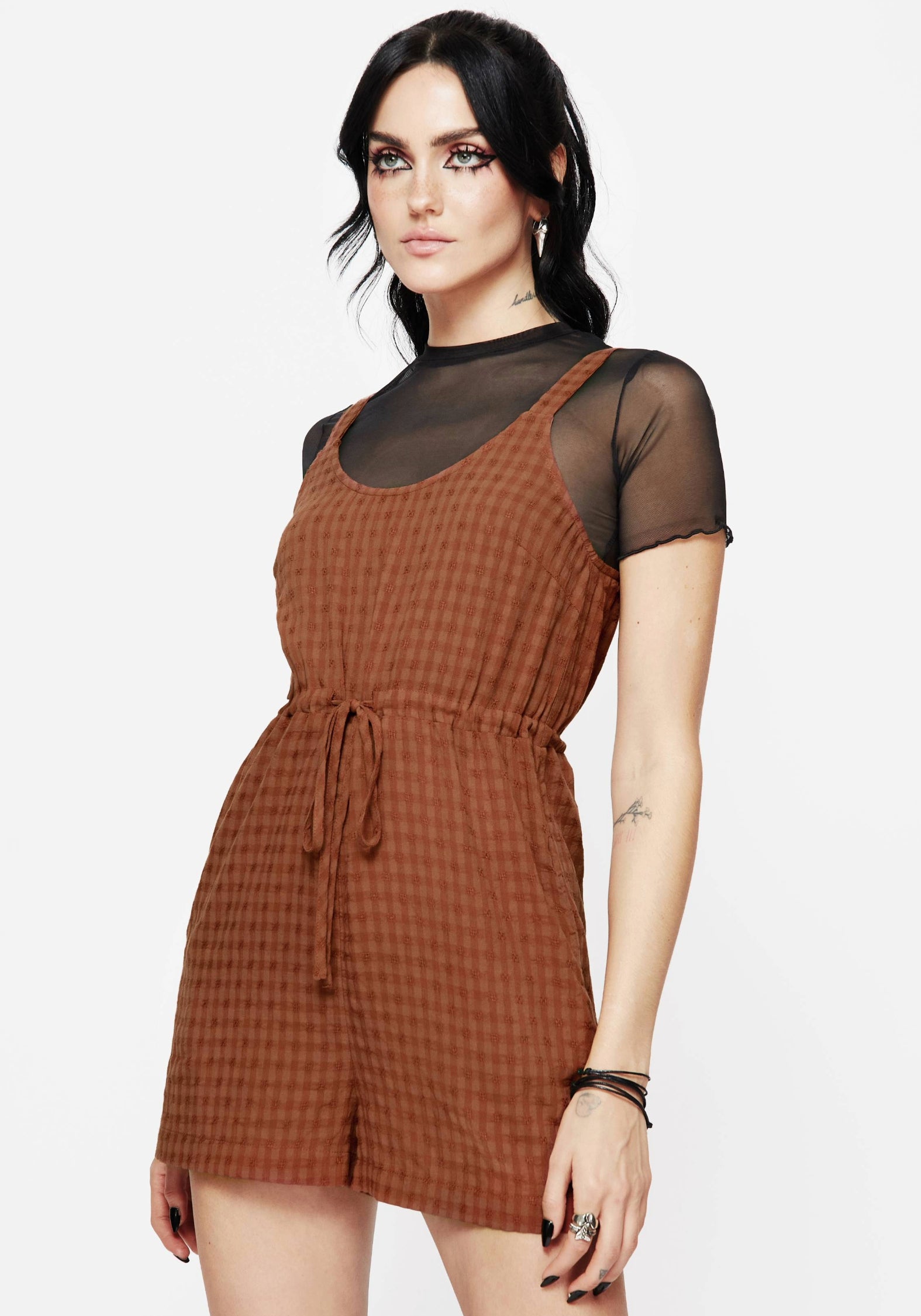 JP1854_SOLEILCOTTONBLENDCHECKCAMIPLAYSUIT7359-EDITCROP