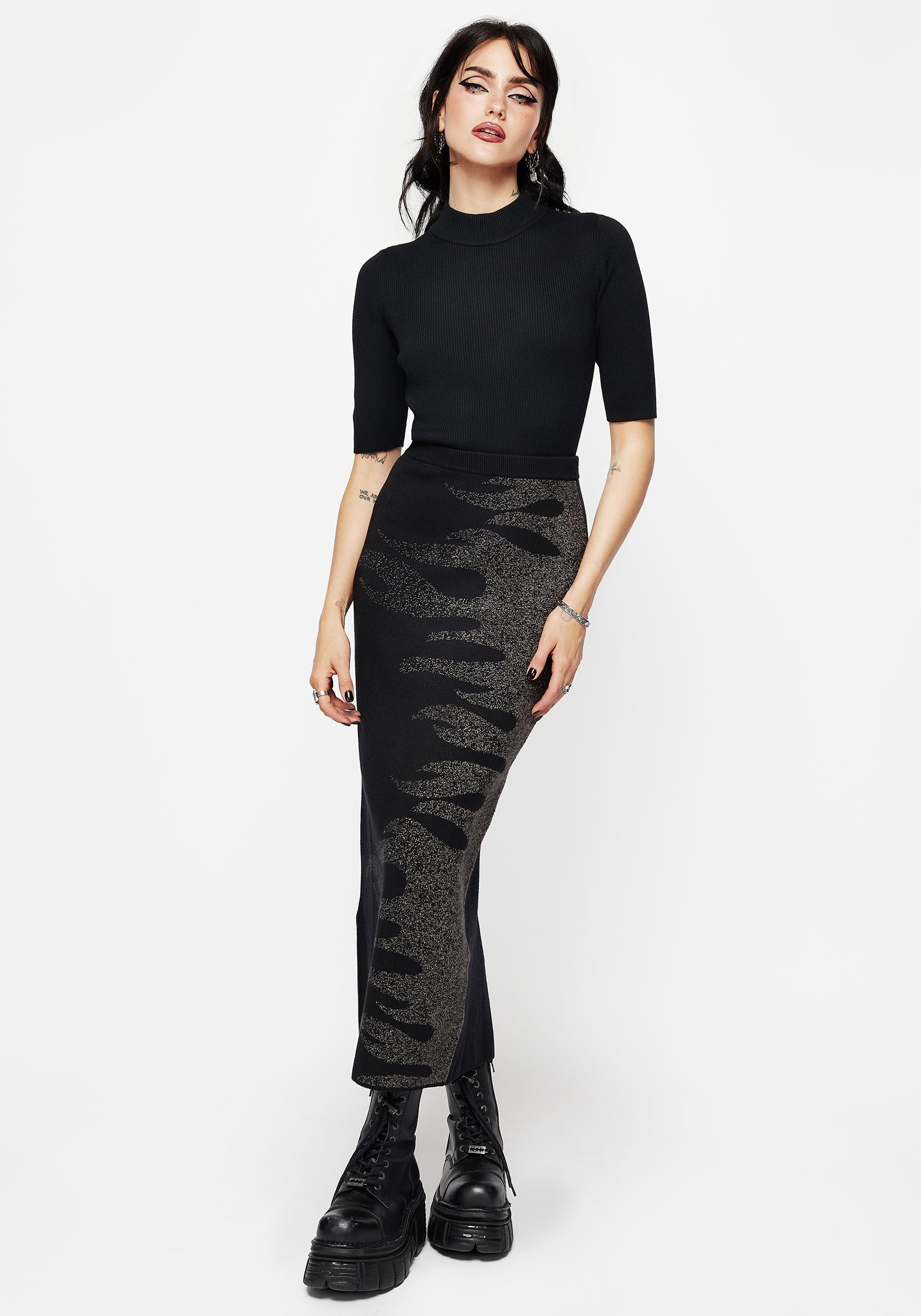 KN1918_KENNAFLAMELUREXKNITMAXISKIRT8042