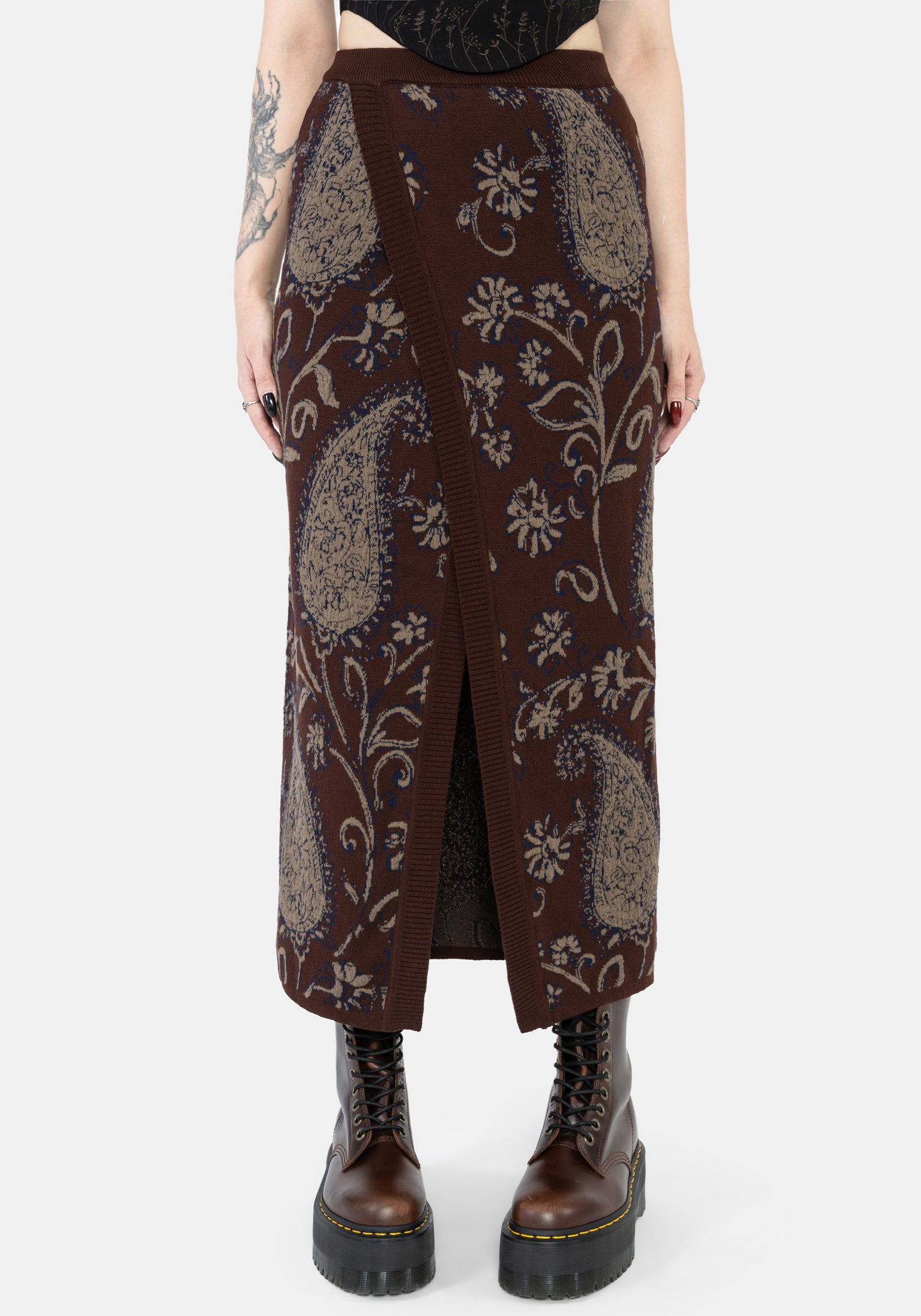 KN2502-S_GILLIANCOTTONPAISLEYKNITWRAPSKIRT_1