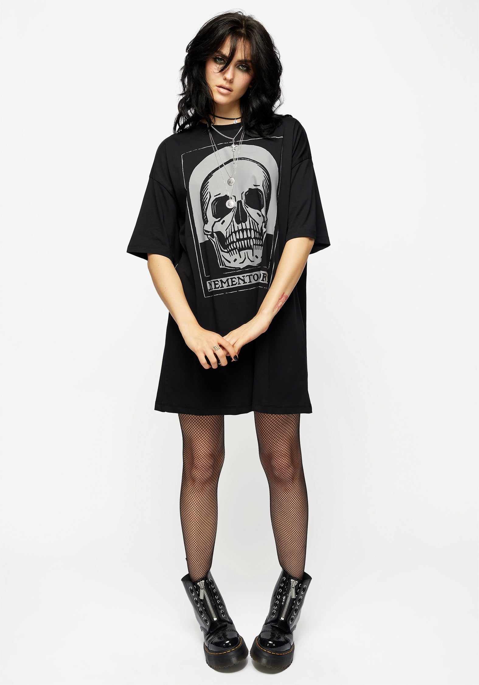 SS23DM378_MementoMoriTeeDress001