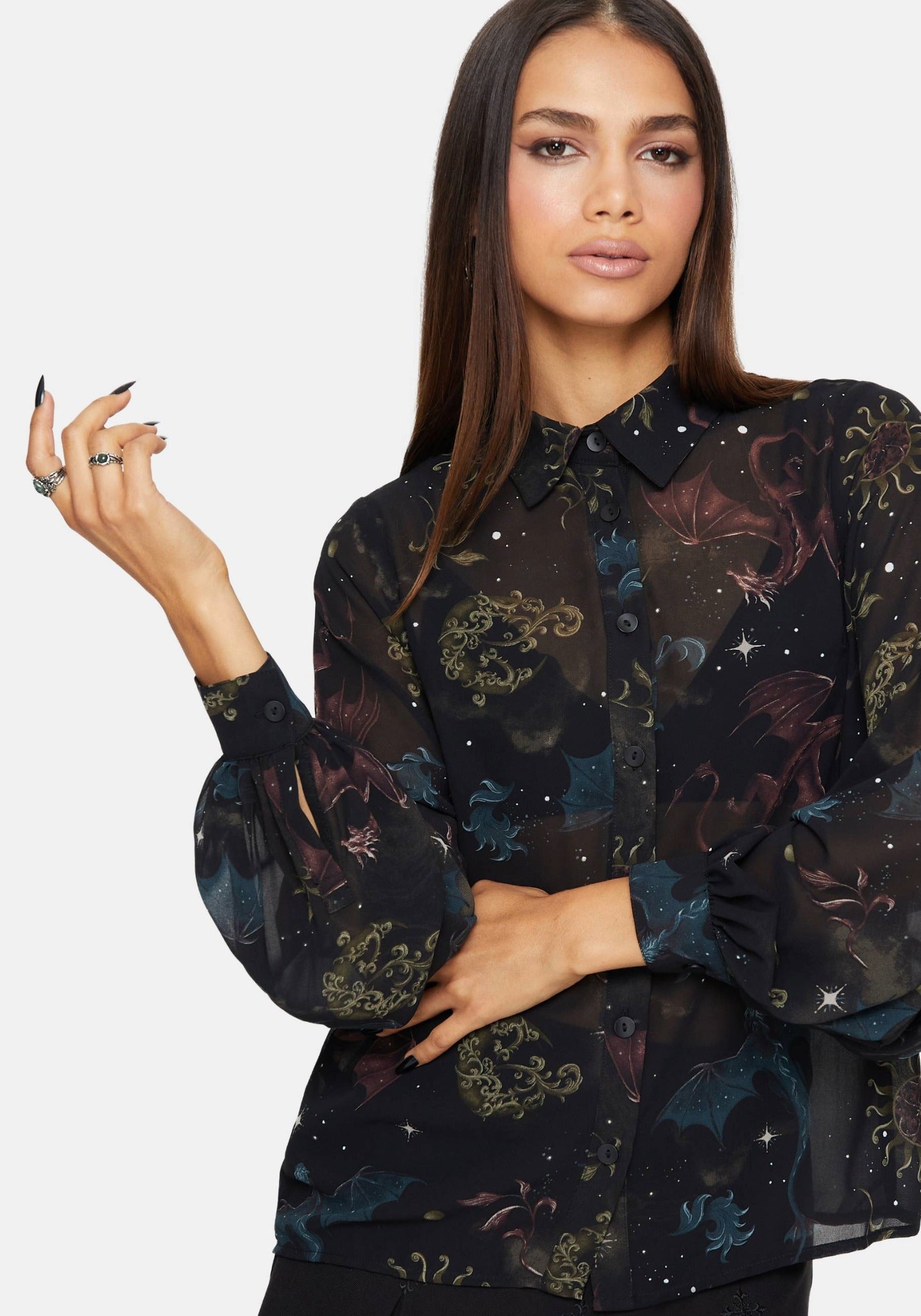 TO2870-UK6_PHOENIXDRAGONCHIFFONBLOUSE_1CROP