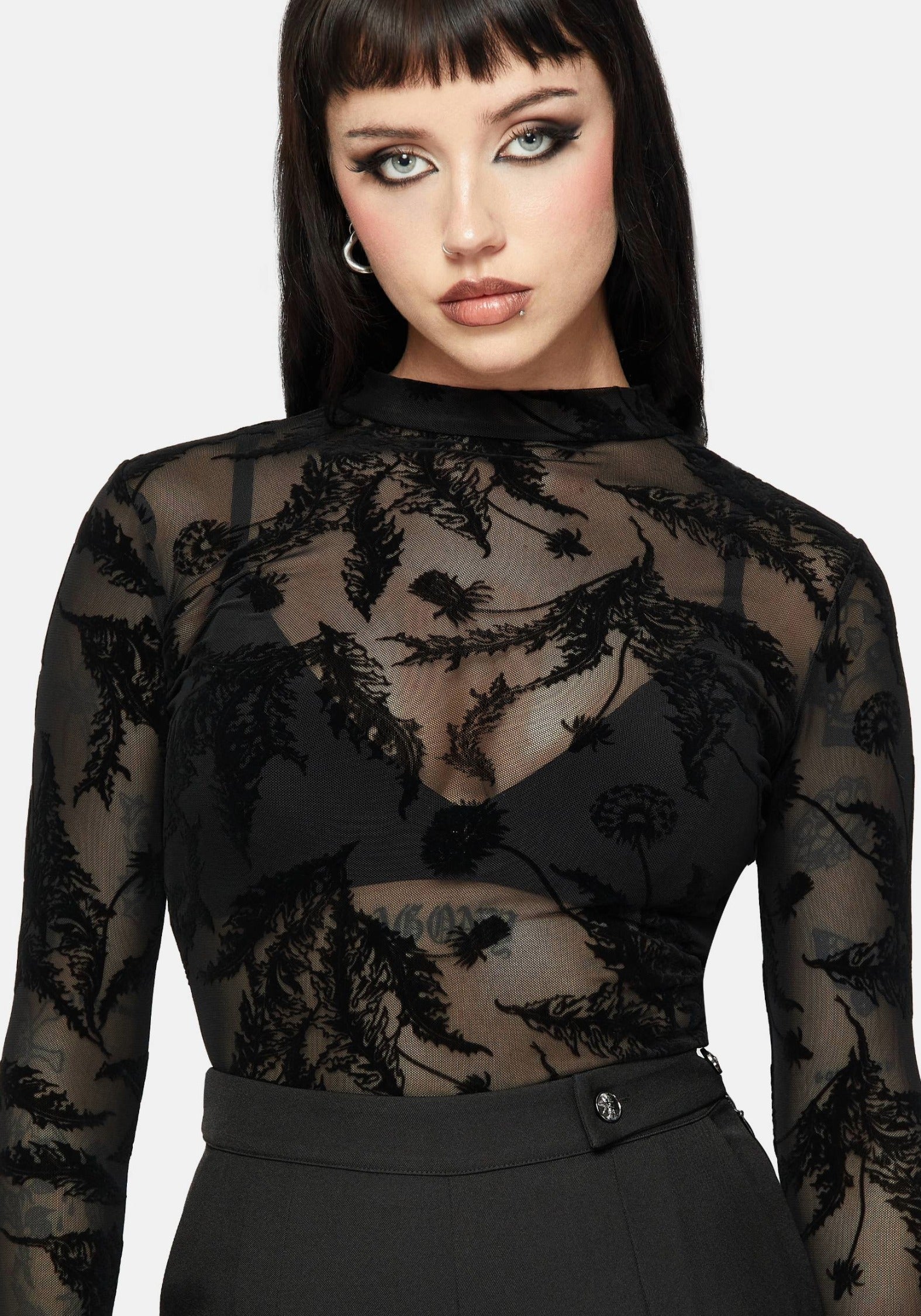 TO4956-UK6_CIMORADANDELIONFLOCKEDMESHLONGSLEEVETOP_1crop